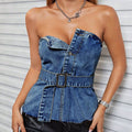 Strapless Tube Top | Rugdecolleté & Strak Model | Dames