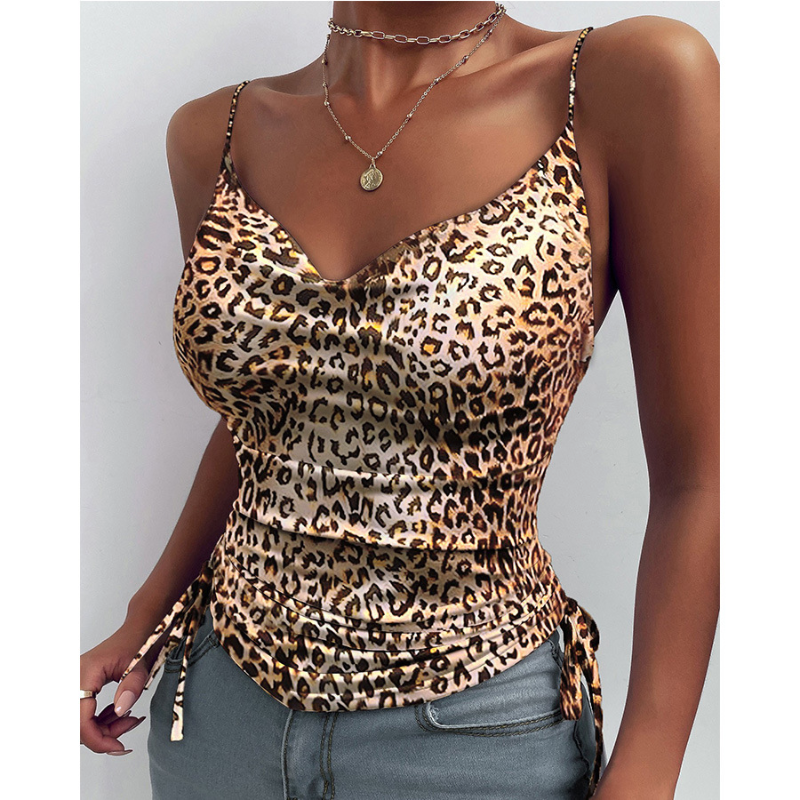 Spaghetti Strap Camisole Top | V-hals & Slim Fit | 8 Kleuren