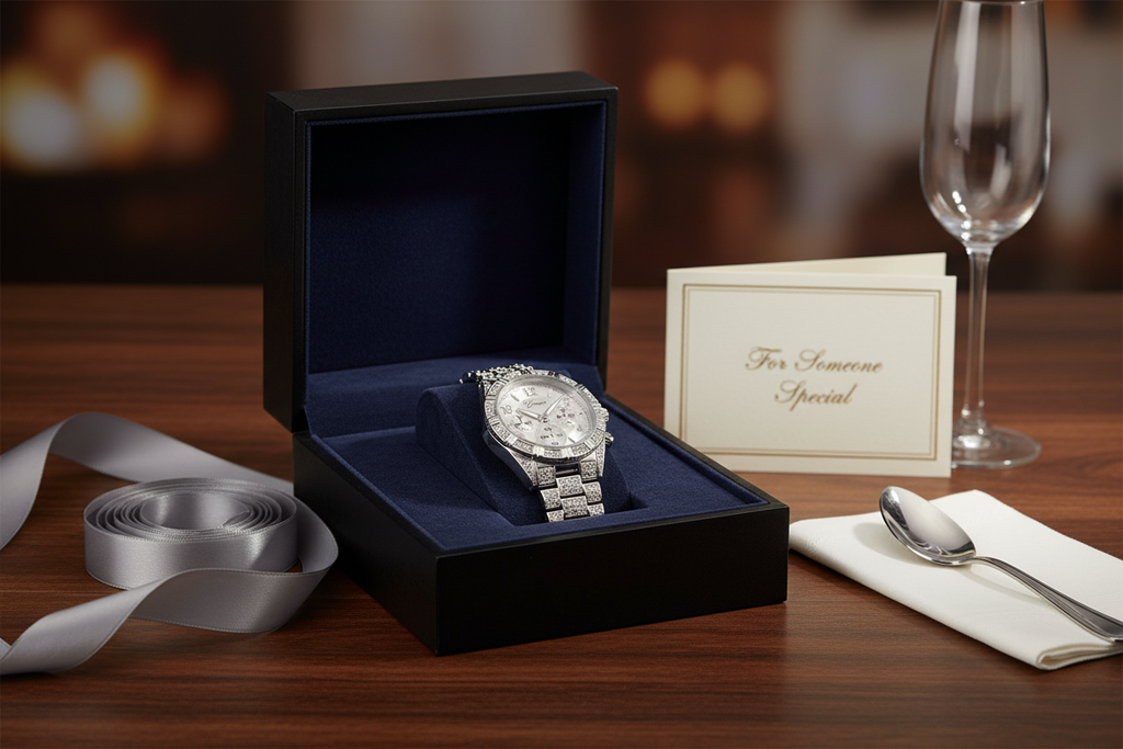 Geneva Crystal Dameshorloge | Luxe Quartz