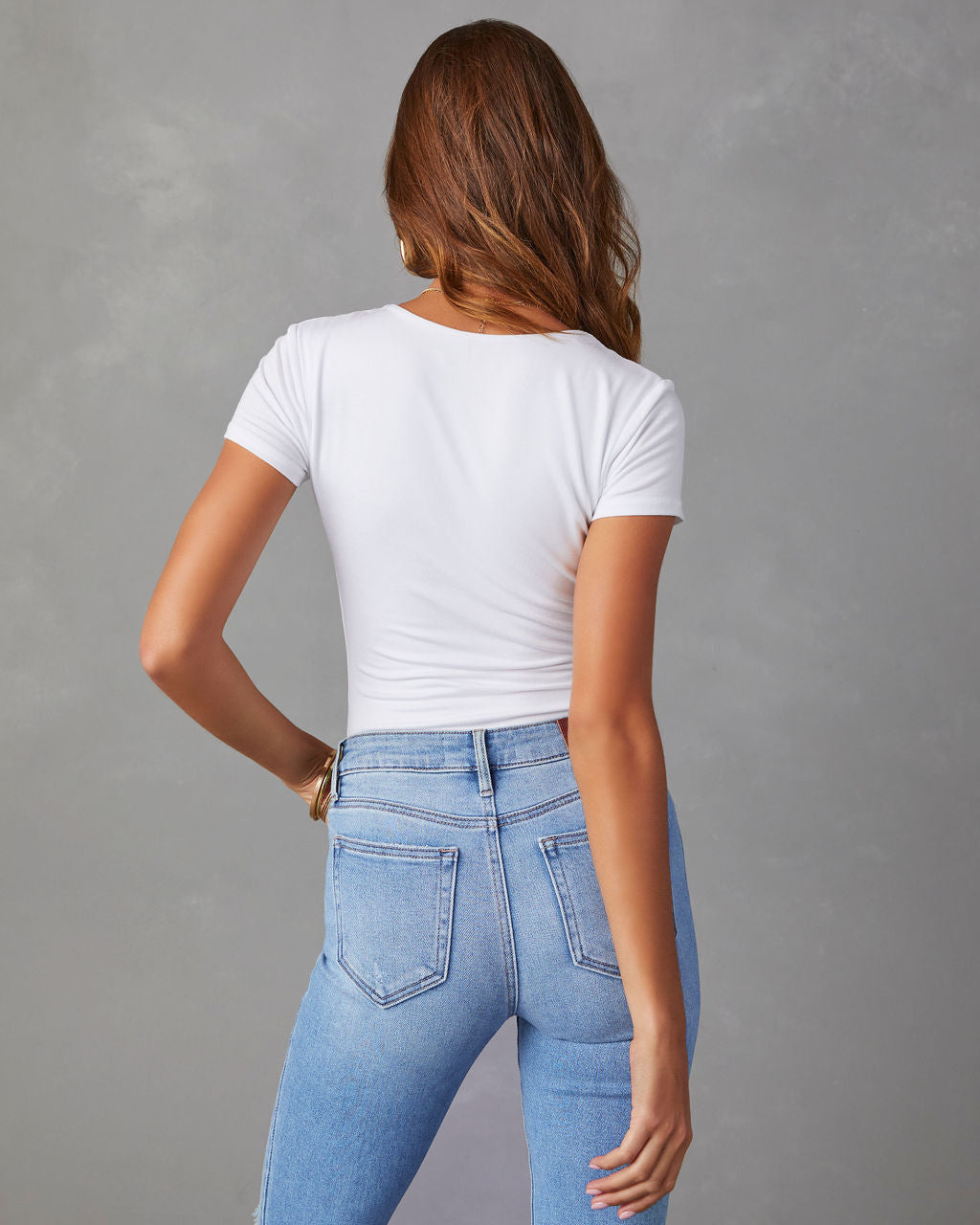 Trendy Dames Jeans | Hoge Taille & Destroyed Look | Lichtblauw