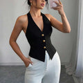 Rugvrije Haltervest | Strapless & Stijlvol | Dames Zomer Top