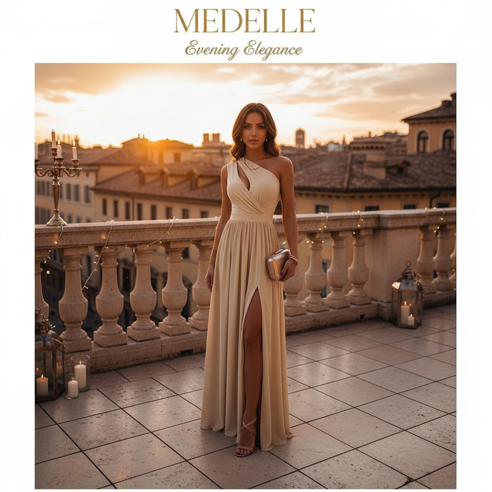 Elegante Maxi Jurk Instagram Post